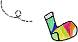 靴下のイラスト